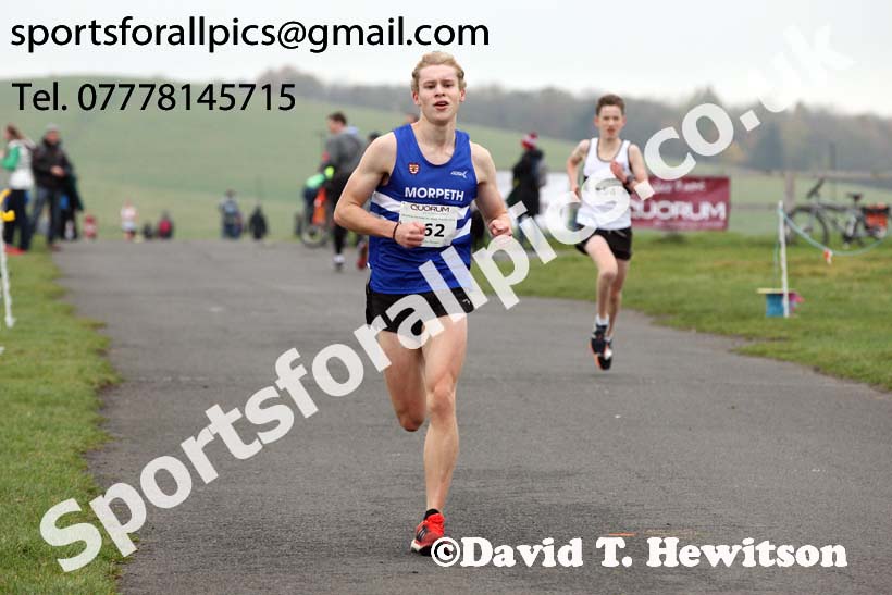 Mens and womens under-17s and under-20s, Heaton Memorial 10k Road Race, Newcastle Town Moor. Photo:  David T. Hewitson/Sports for All Pics